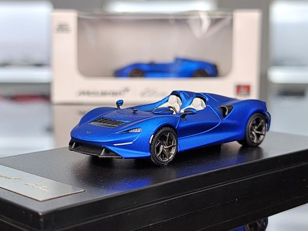 Xe Mô Hình McLaren ELVA 1:64 LCD ( Xanh Nhám )