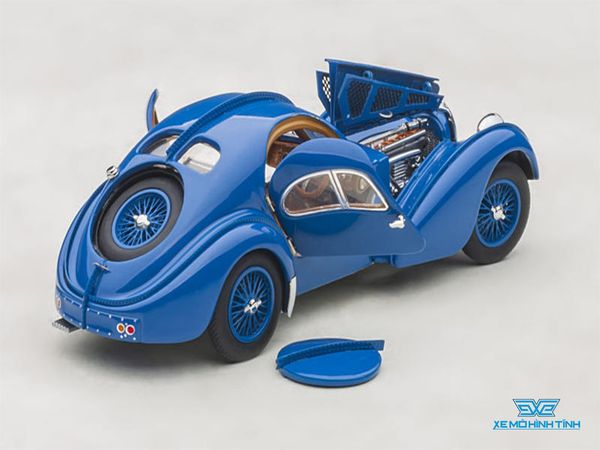 Xe Mô Hình Bugatti 57SC Atlantic 1938 1:43 AUTOart ( Xanh )