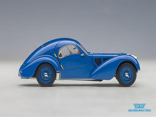 Xe Mô Hình Bugatti 57SC Atlantic 1938 1:43 AUTOart ( Xanh )