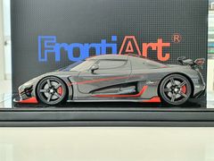 Xe Mô Hình Koenigsegg Agera RS 1:18 Frontiart ( Carbon Viền Đỏ )