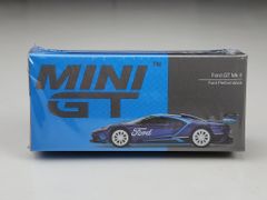 Xe Mô Hình Frod GT Mk II Ford Performance LHD 1:64 MiNiGT ( Xanh )