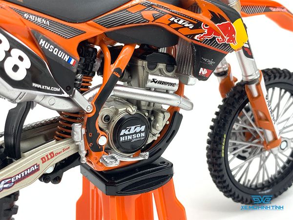 Xe Mô Hình KTM 250 SX-F 1:12 Joycity ( RedBull )