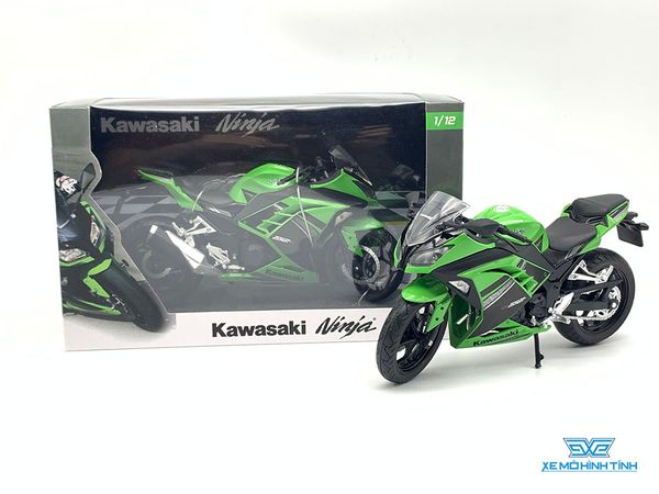 Xe Mô Hình Kawasaki Ninja 1:12 Joycity ( Xanh Đen )