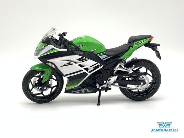 Xe Mô Hình Kawasaki Ninja 1:12 Joycity ( Xanh Trắng )