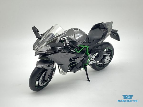 Xe Mô Hình Kawasaki Ninja H2 1:12 Joycity ( Đen Carbon )