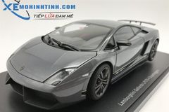 XE MÔ HÌNH LAMBORGHINI GALLARDO LP570-4 SUPERLEGGERA (XÁM)