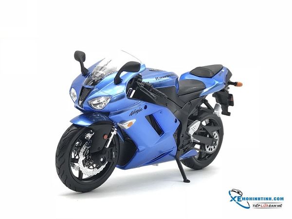 Xe Mô Hình Kawasaki Ninja ZX - 6R 1:12 Maisto ( Xanh )