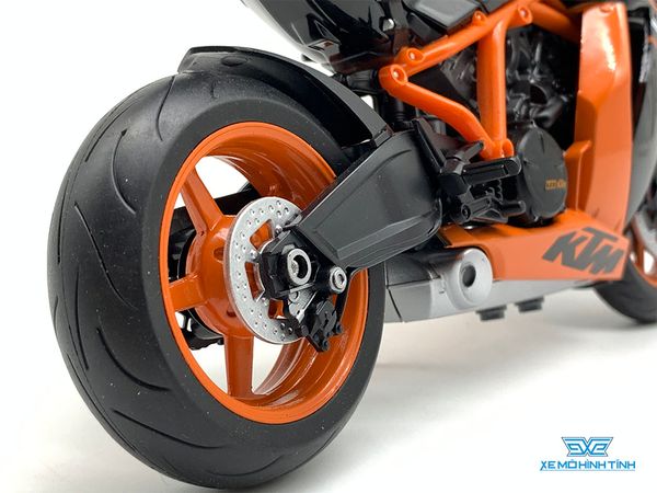 Xe Mô Hình KTM 1190 RC8 R 1:10 Welly ( Đen )