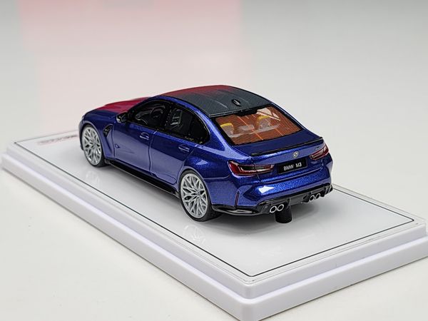 Xe Mô Hình BMW M3 Competition (G80) Portimao Blue Metalic 1:43 TSM Model ( Xanh )