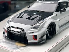 Xe Mô Hình Nissan GTR R35 Liberty Walk 1:18 LB Performance ( Trắng mui đen )