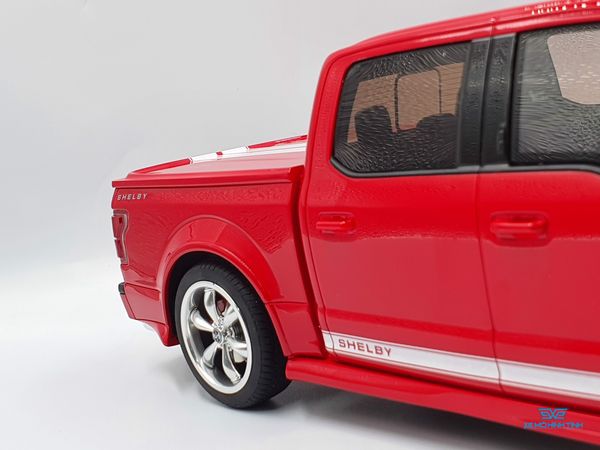 Xe Mô Hình Shelby F150 Super Snake Red 2017 1:18 GTSpirit ( Đỏ )