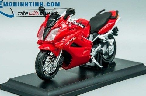 XE MÔ HÌNH HONDA VFR 1:18 MAISTO (ĐỎ)