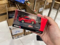 Xe Mô Hình Porsche 911 GT2 Red 1:64 Tarmac Works ( Đỏ Mân Vàng )