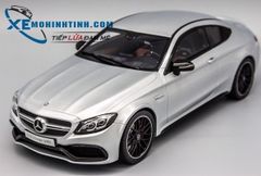 XE MÔ HÌNH MERCEDES BENZ C63S COUPE 1:18 GTSPIRIT (BẠC)