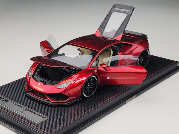 XE MÔ HÌNH LAMBORGHINI HURACAN LB 1:18 ACM (ĐỎ)