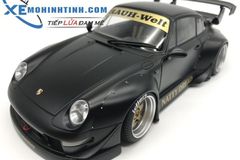 1/18 RWB 993 (MATT BLACK/GOLD WHEELS)