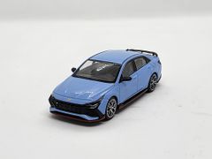 Xe Mô Hình Hyundai ELANTRA N Performance Blue LHD 1:64 Minigt ( Xanh Nhạt )