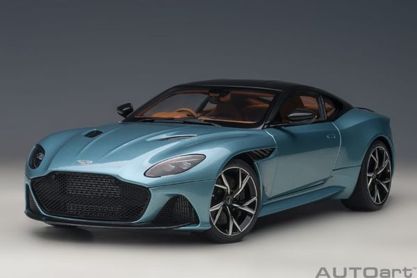 Xe mô hình Aston Martin DBS Superleggera 1:18 Autoart (Caribbean Pearl Blue)