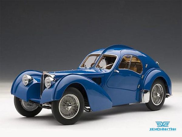 Xe Mô Hình Bugatti 57SC Atlantic 1938 1:18 AUTOart ( Xanh )