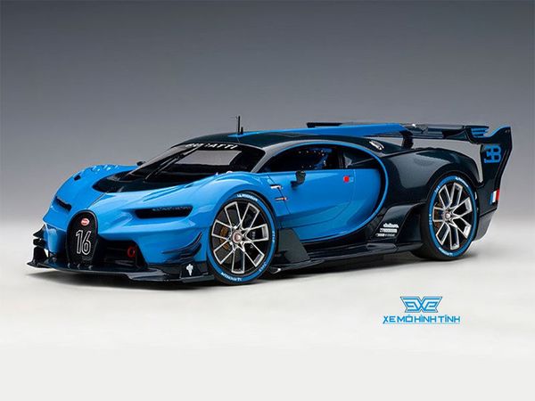 Xe Mô Hình Bugatti Vision Gran Turismo 1:18 Autoart ( Xanh Đen )
