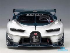 Xe Mô Hình Bugatti Vision Gran Turismo 1:18 Autoart ( Bạc Xanh )
