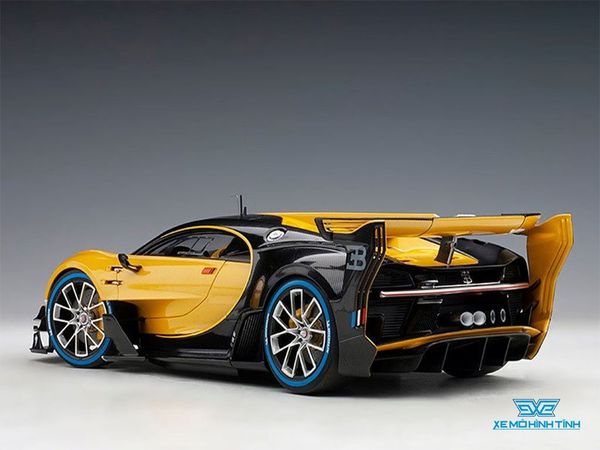 Xe Mô Hình Bugatti Vision Gran Turismo 2015 1:18 Autoart ( Giallo Midas/Black Carbon )