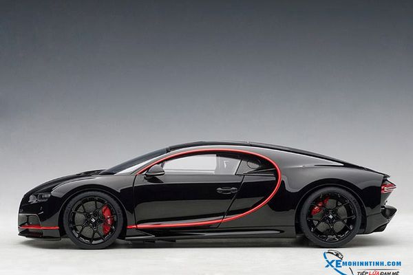 Xe Mô Hình Bugatti Chiron 2017  1:18 Autoart ( Đen )