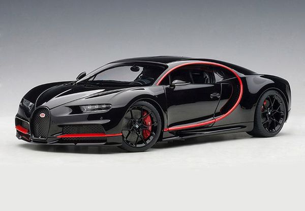 Xe Mô Hình Bugatti Chiron 2017  1:18 Autoart ( Đen )