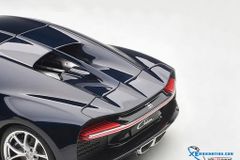 1/18 BUGATTI CHIRON 2017 (ARGENT SILVER/ATLANTIC BLUE)