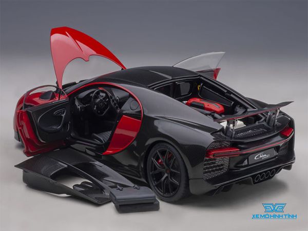 Xe Mô Hình Bugatti Chiron Sport 1:18 Autoart ( Đỏ Đen )