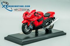 XE MÔ HÌNH KAWASAKI NINJA ZX-14R 1:18 MAISTO (ĐỎ)