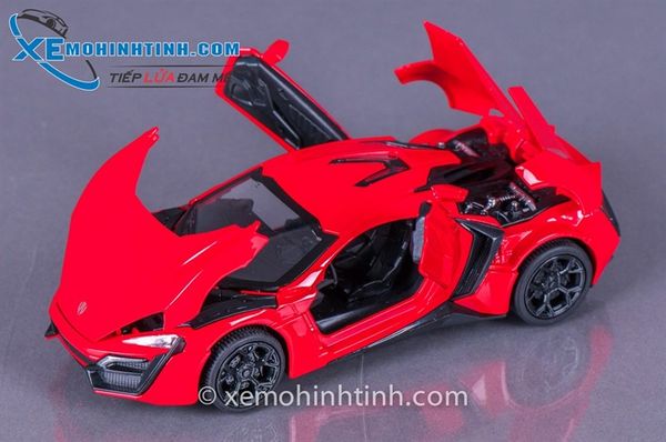 XE MÔ HÌNH LYKAN HYPERSPORT FAST AND FURIOUS 1:32 MINI AUTO