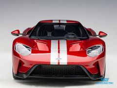 Xe Mô Hình Ford GT 2017 1:18 Autoart (LIQUID RED/SILVER STRIPES)