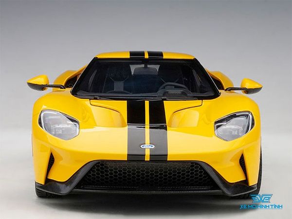 Xe Mô Hình Ford GT 2017 1:18 Autoart (TRIPLE YELLOW/BLACK STRIPES)