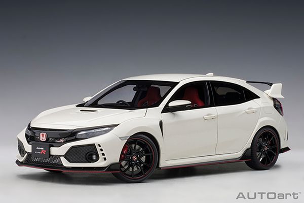 1/18 HONDA CIVIC TYPE R (FK8) (CHAMPIONSHIP WHITE)