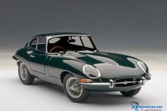 1:18 JAGUAR E-TYPE COUPE SERIES I 3.8 (GREEN)(WITH METAL WIRE-SPOKE WHEELS)