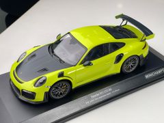 Xe Mô Hình Porsche 911 (911.2) GT2 RS 2018 1:18 Minichamps (Xanh Chuối)