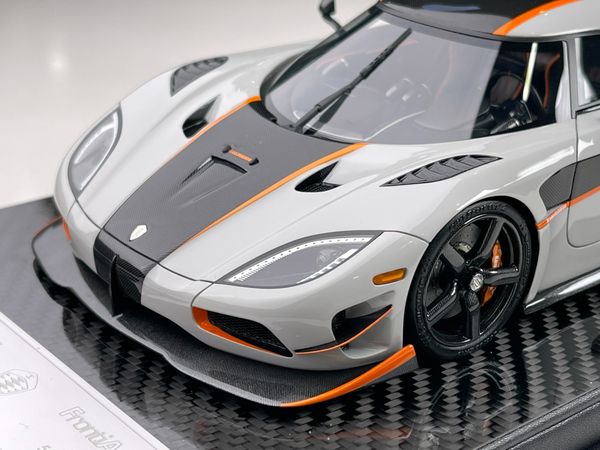 Xe mô hình Koenigsegg Agera RS 1:18 FrontiArt ( Grey )