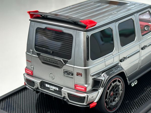 Xe Mô Hình Mercedes Benz G63 AMG 2019 Limited 66 1:18 Motorhelix ( Bạc )