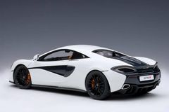 McLAREN 570S (WHITE/BLACK WHEELS) AUTOART