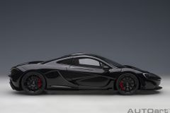 Xe Mô Hình McLAREN P1 1:18 Autoart (FIRE BLACK W/ RED/BLACK INTERIOR)