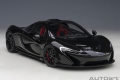 Xe Mô Hình McLAREN P1 1:18 Autoart (FIRE BLACK W/ RED/BLACK INTERIOR)