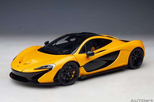 Xe Mô Hình McLAREN P1 1:18 Autoart (VOLCANO YELLOW W/ YELLOW/BLACK INTERIOR)