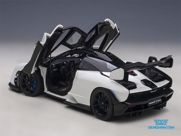 Xe Mô Hình McLaren Senna 1:18 AUTOart ( Trắng )