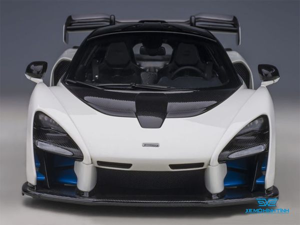 Xe Mô Hình McLaren Senna 1:18 AUTOart ( Trắng )