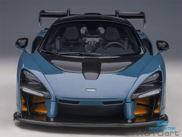 Xe Mô Hình McLaren Senna 1:18 AUTOart ( Vision Victory / Grey )