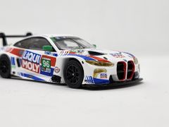 Xe Mô Hình BMW M4 GT3 #96 Turner Mtotosports 2022 IMSA Daytona 24 Hrs 1:64 Minigt ( Trắng )