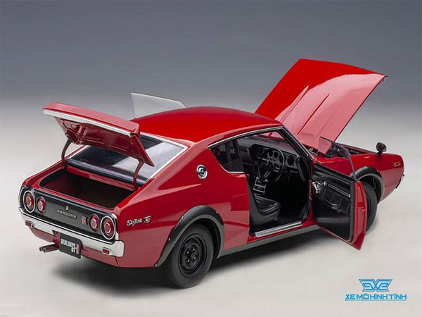 Xe Mô Hình Nissan Skyline GT-R (KPGC110) 1:18 Autoart ( Đỏ )