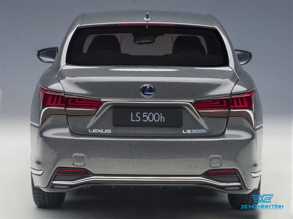 Xe Mô Hình Lexus LS500H 1:18 AUTOart ( Xám Nội Thất Đỏ )