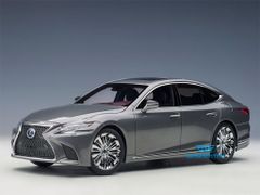 Xe Mô Hình Lexus LS500H 1:18 AUTOart ( Xám Nội Thất Đỏ )